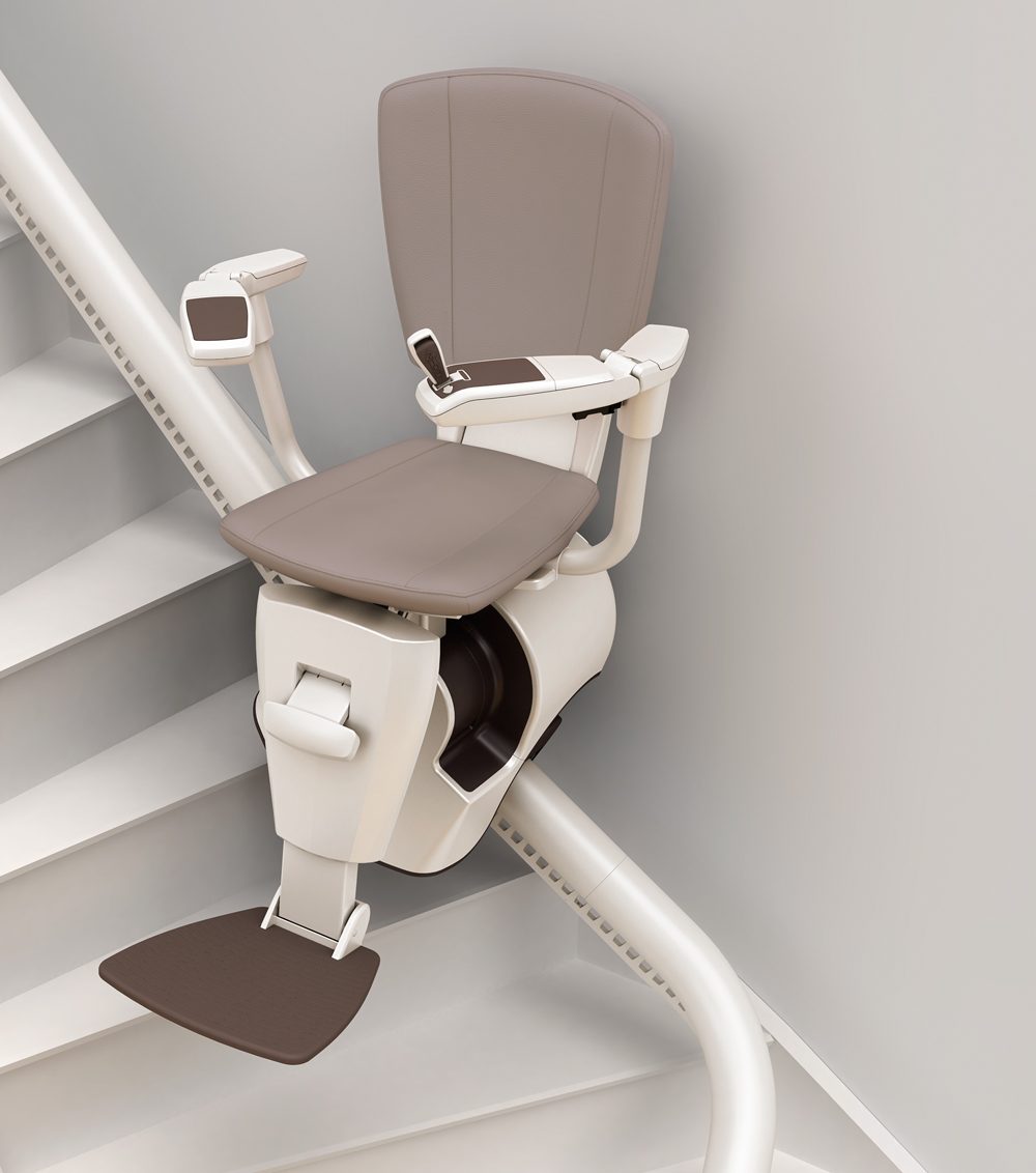 Krzesełko schodowe Flow 2 tor krzywoliniowy