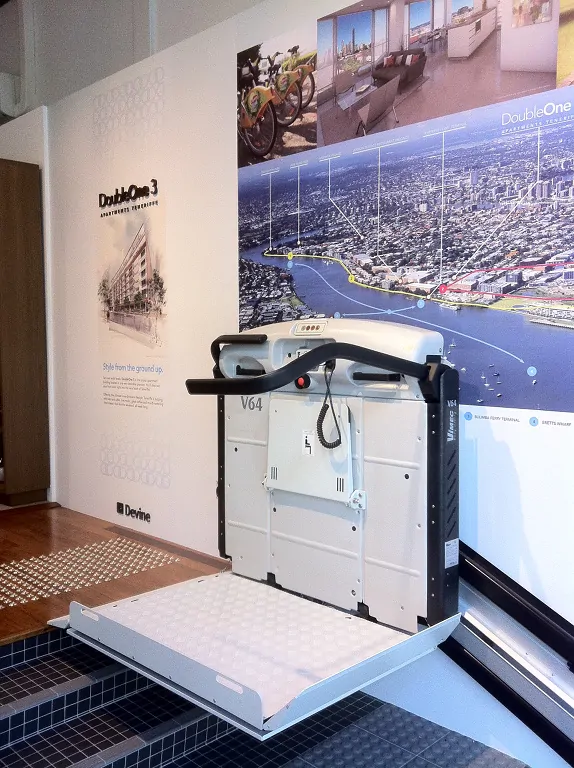 Platforma schodowa Vimec V64 tor prosty