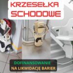 Krzesełka windy schodowe likwidacja barier w szkole